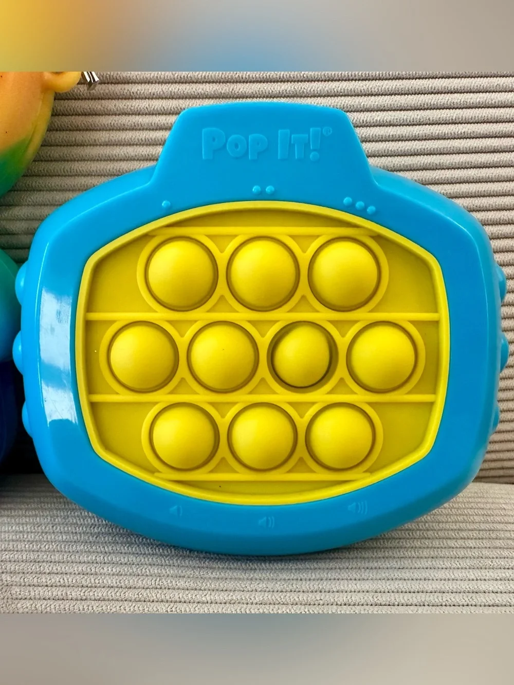 Assortment of popular POP-IT silicone fidget toys (4 in bundle)